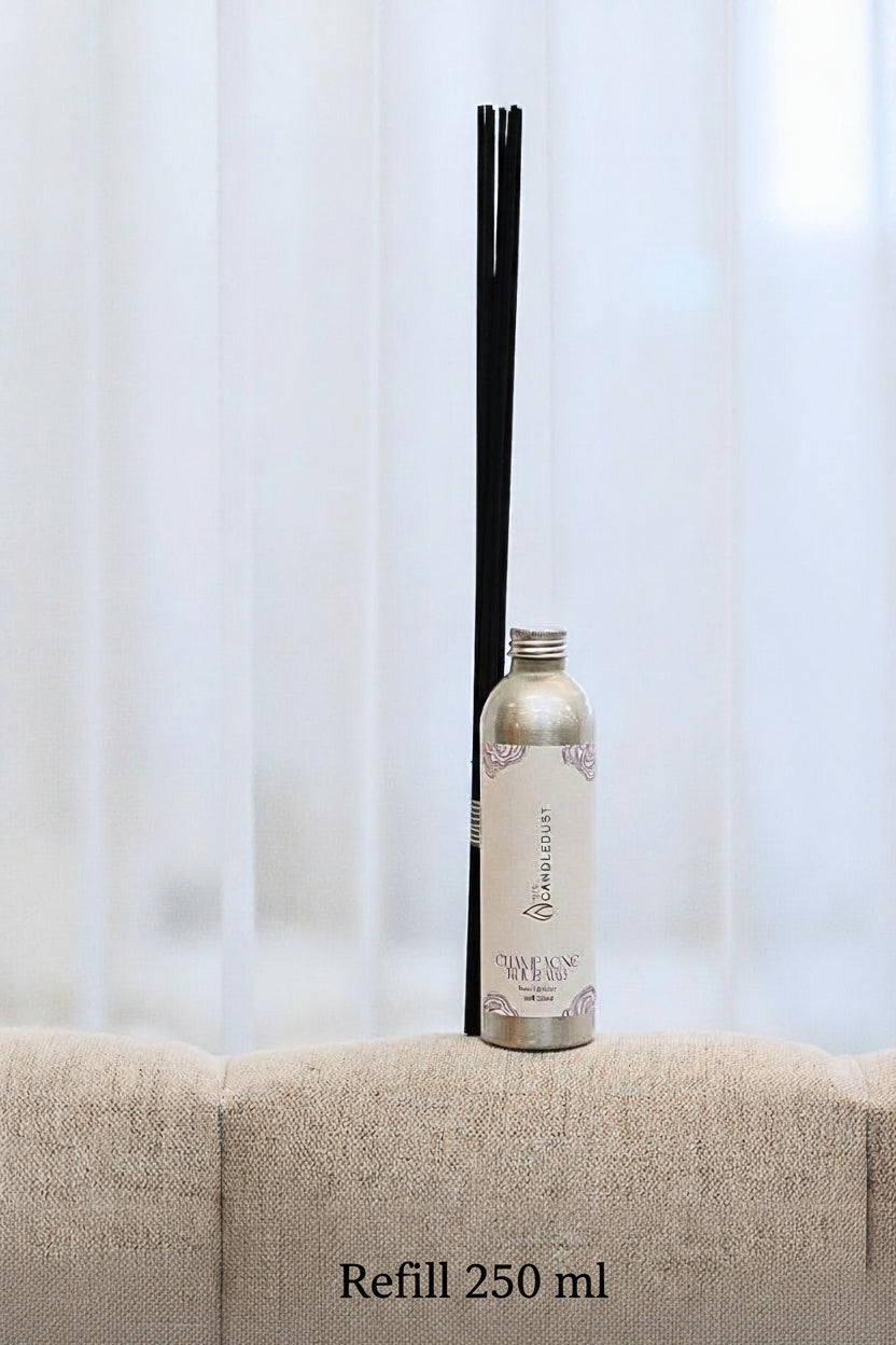 Luxurious Room Diffuser Refill, 250ml - Champagne Rhubarb