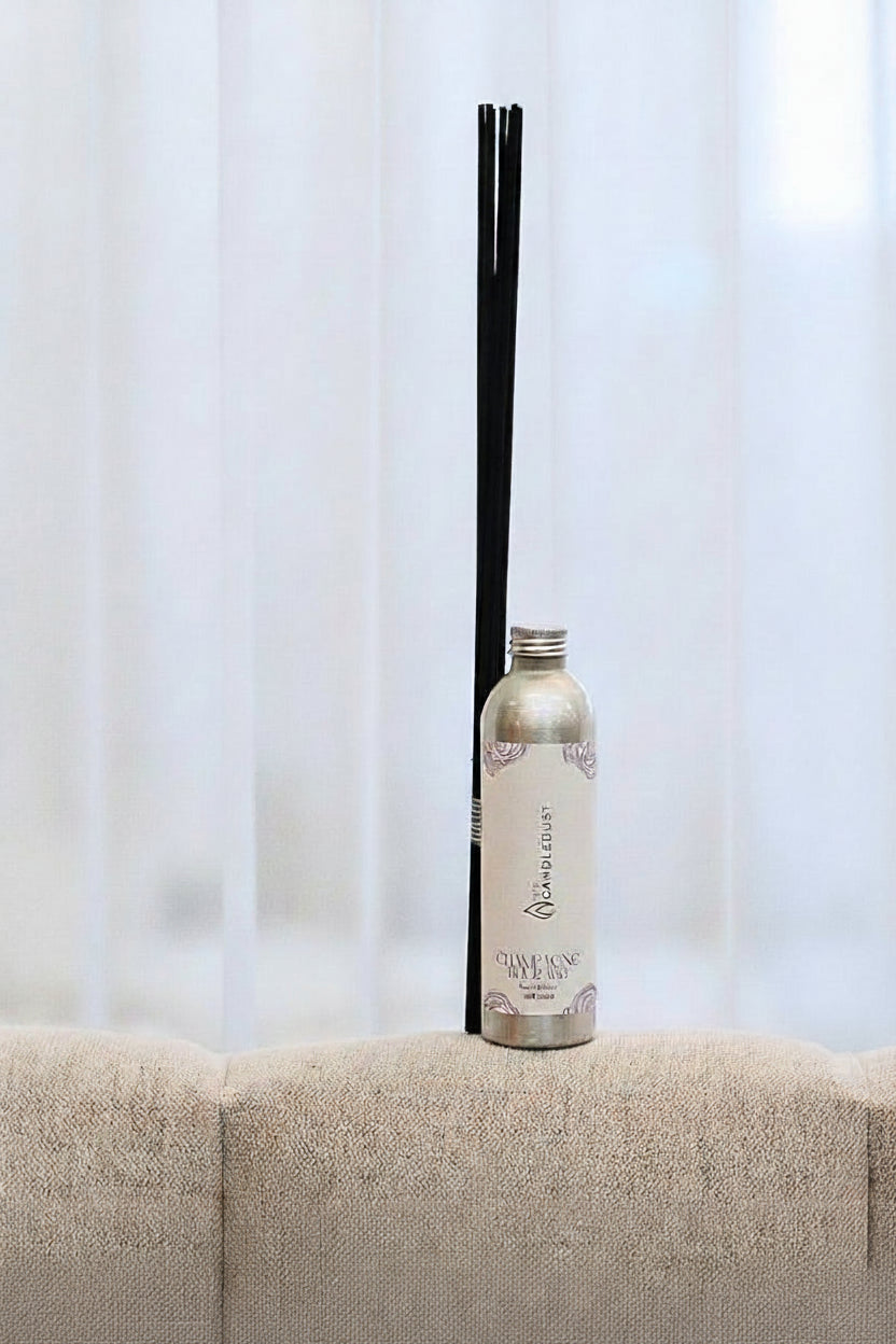 Luxurious Room Diffuser Refill, 250ml - Champagne Rhubarb