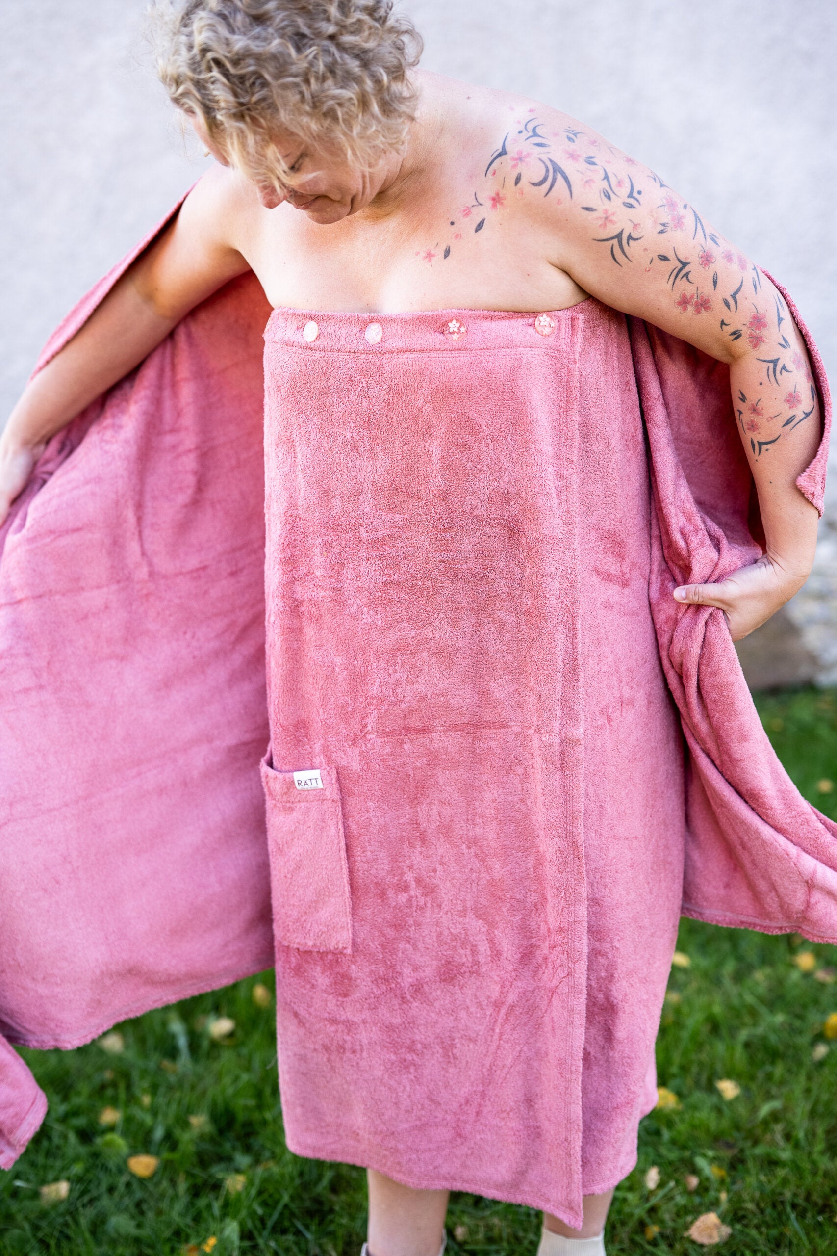 Spa Wrap for Women - Bamboo Terry