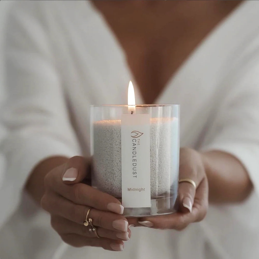 Natural candles and home fragrance for a warm and inviting atmosphere