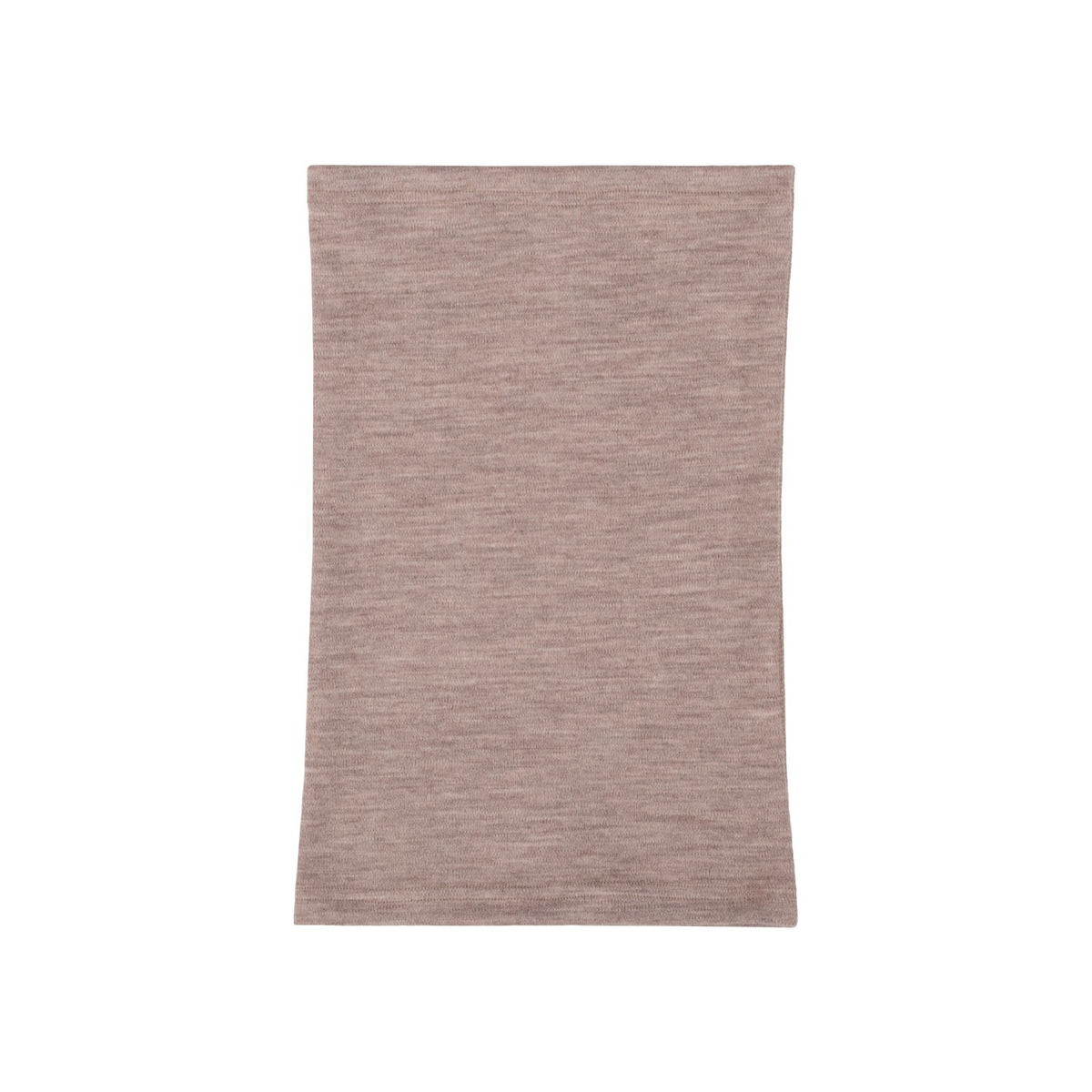 Beige Merino Wool Tube Scarf – One Size