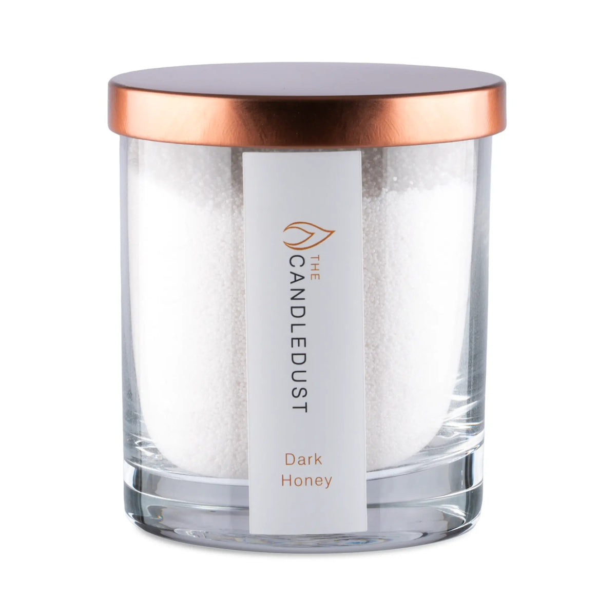 Candledust Dark Honey Scented Candle in Glass, 160g