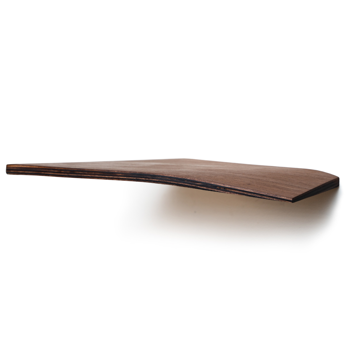 Wooden Corner Shelf handcrafted in Europe from birch plywood
