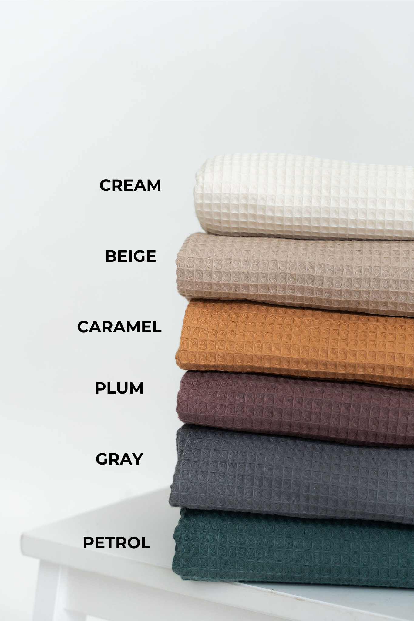 Secure Fit Cotton Hair Towel with Button Closure