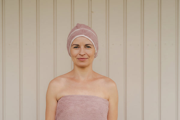 Cotton Terry Hair Wrap for Women