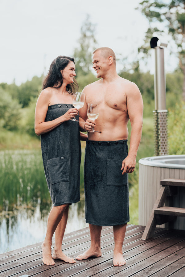 Women's Bamboo Terry Spa Wrap