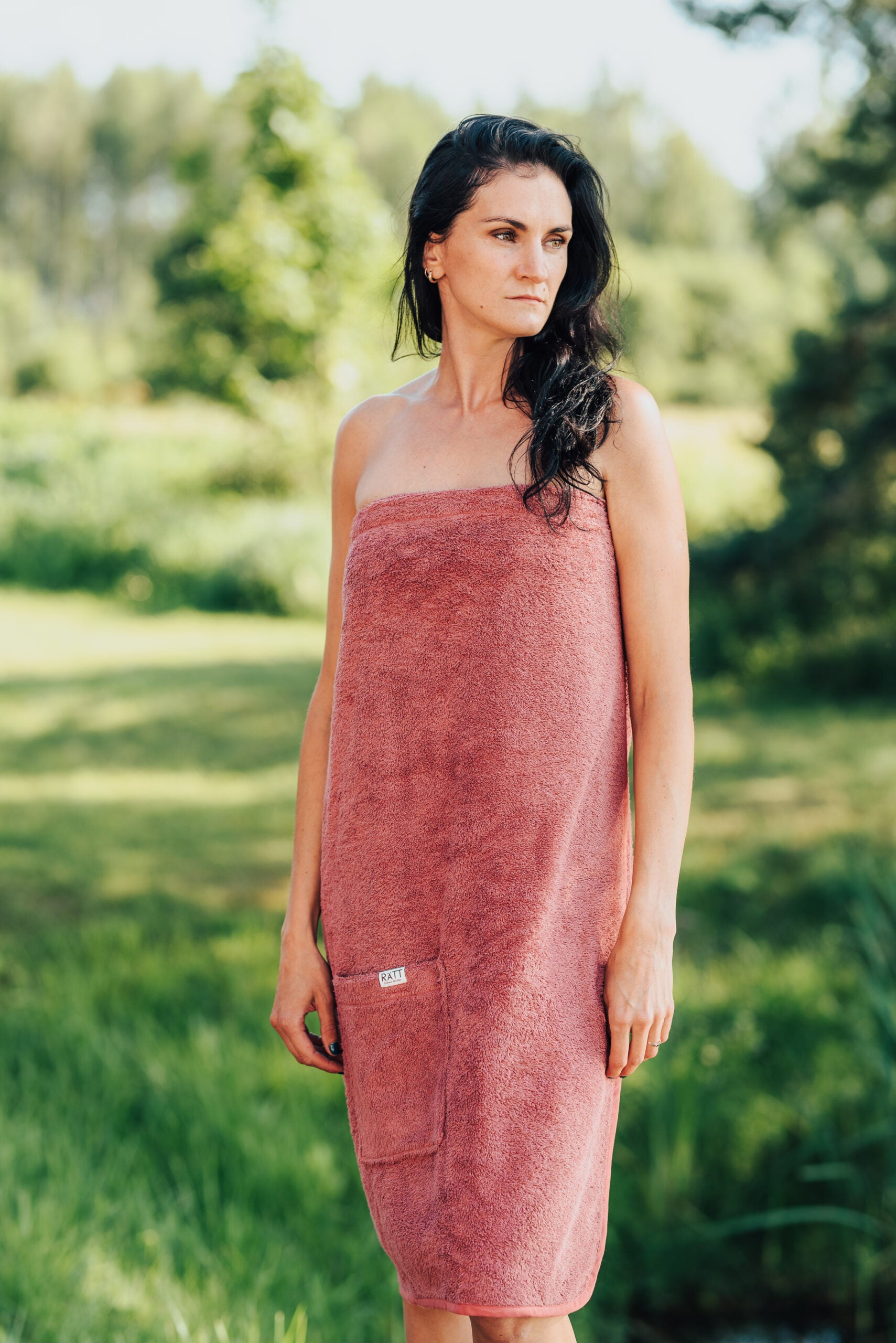 Spa Wrap for Women - Cotton Terry