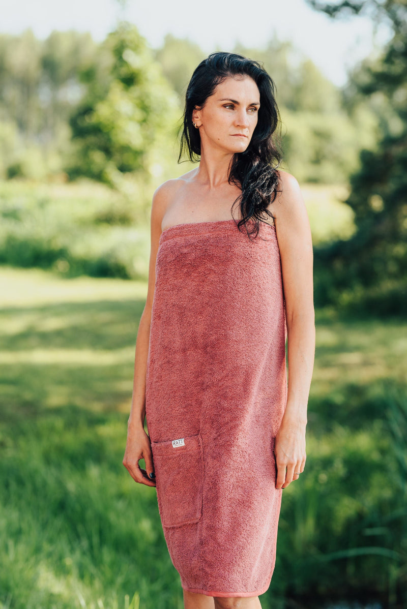 Women's Cotton Terry Spa Wrap