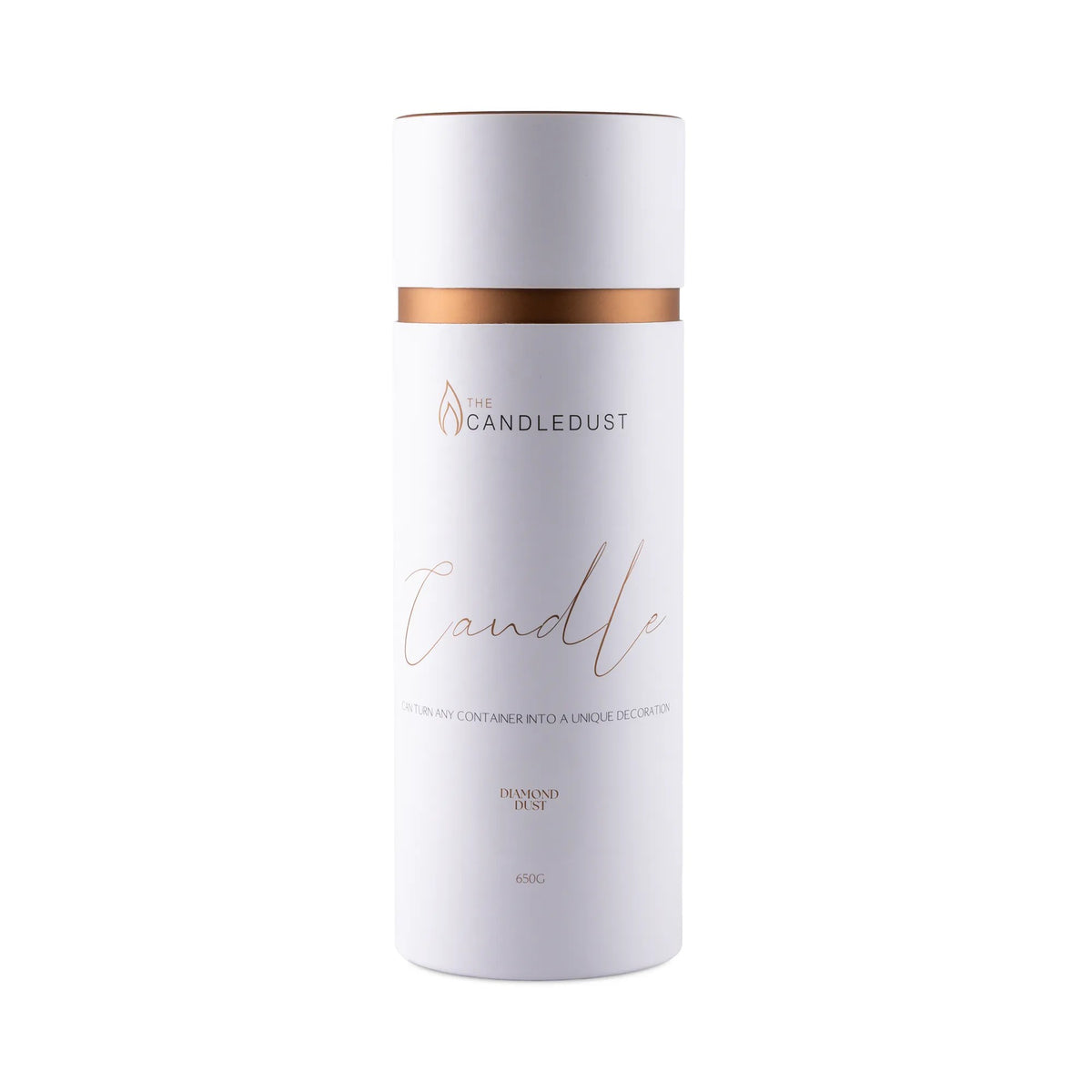 Candledust Diamond Dust Scented Candle Sand Tube, 650g