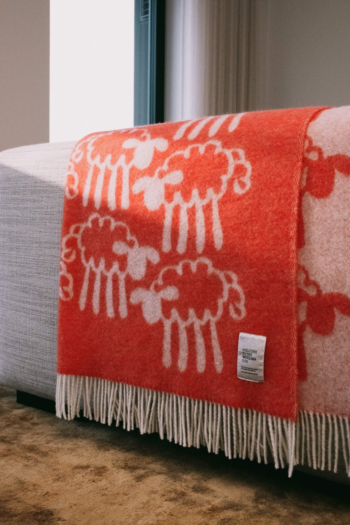 Plaid en laine Friendsheep