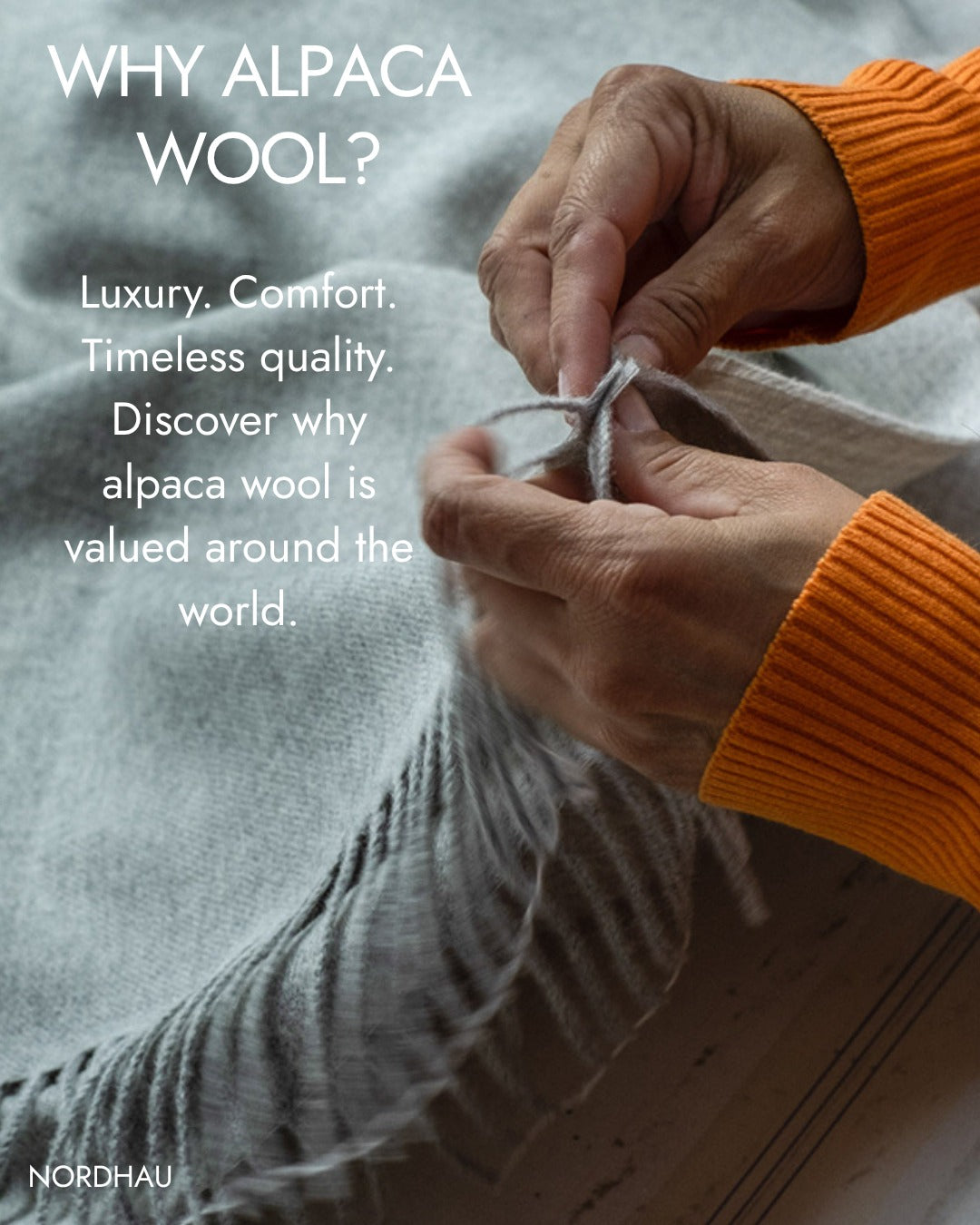 Alpaca wool throw benefits