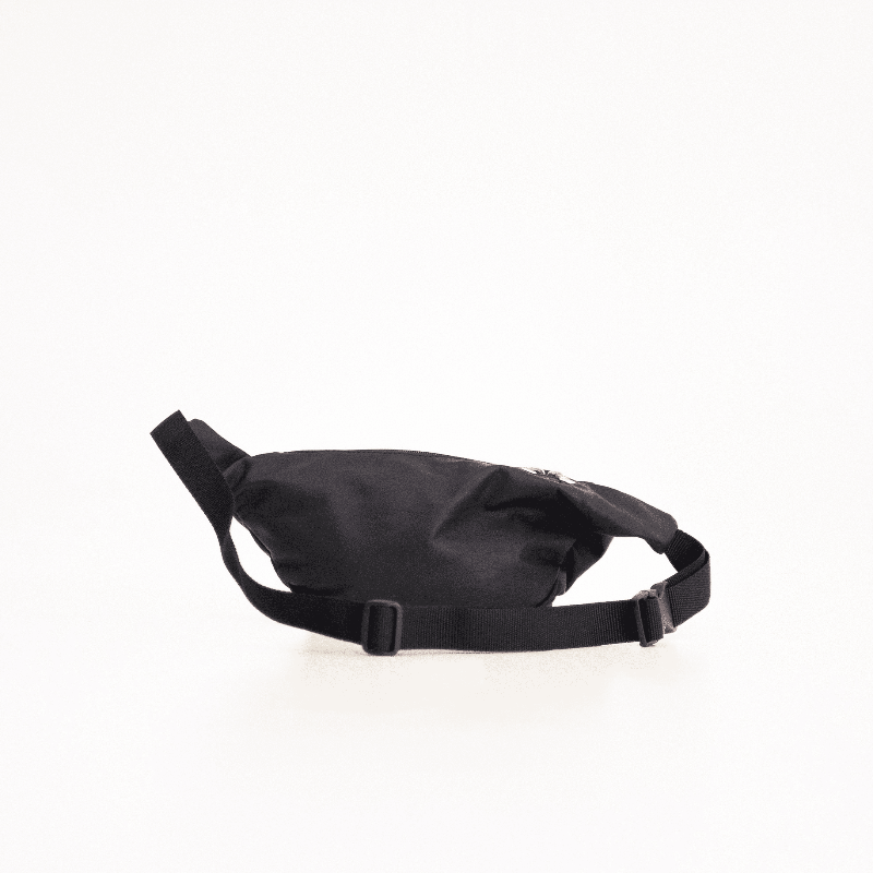 Papillon No. 22 schwarze Ledergürteltasche, handgefertigt in Europa