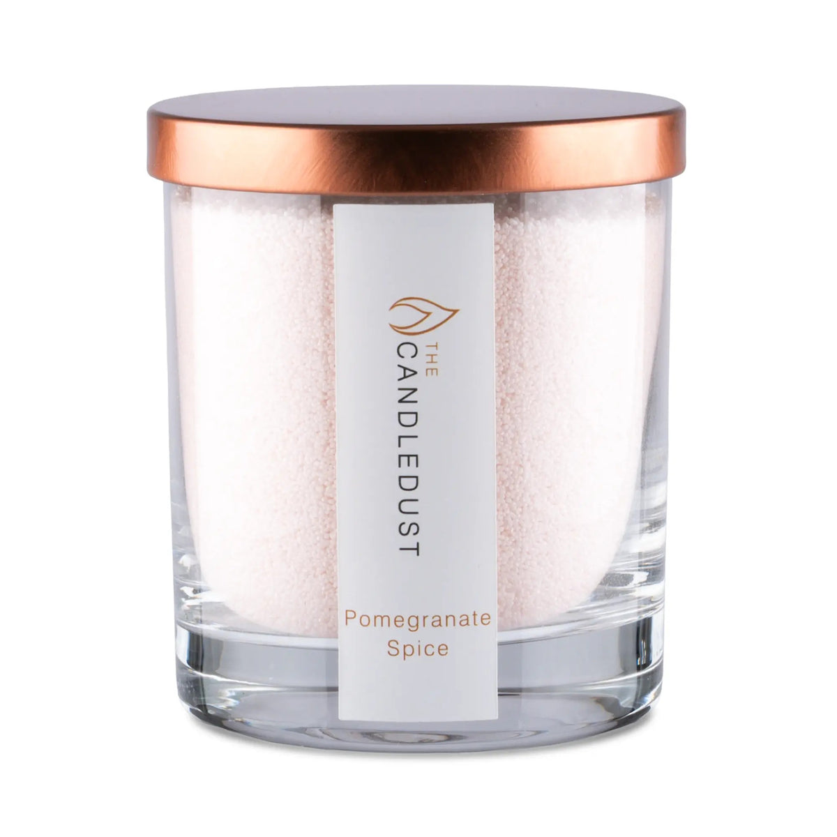 Candledust Pomegranate Spice Scented Candle in Glass, 160g