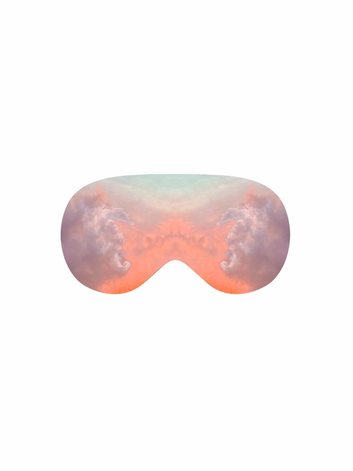 Tæwas Silk Sleep Mask – Pink and Beige
