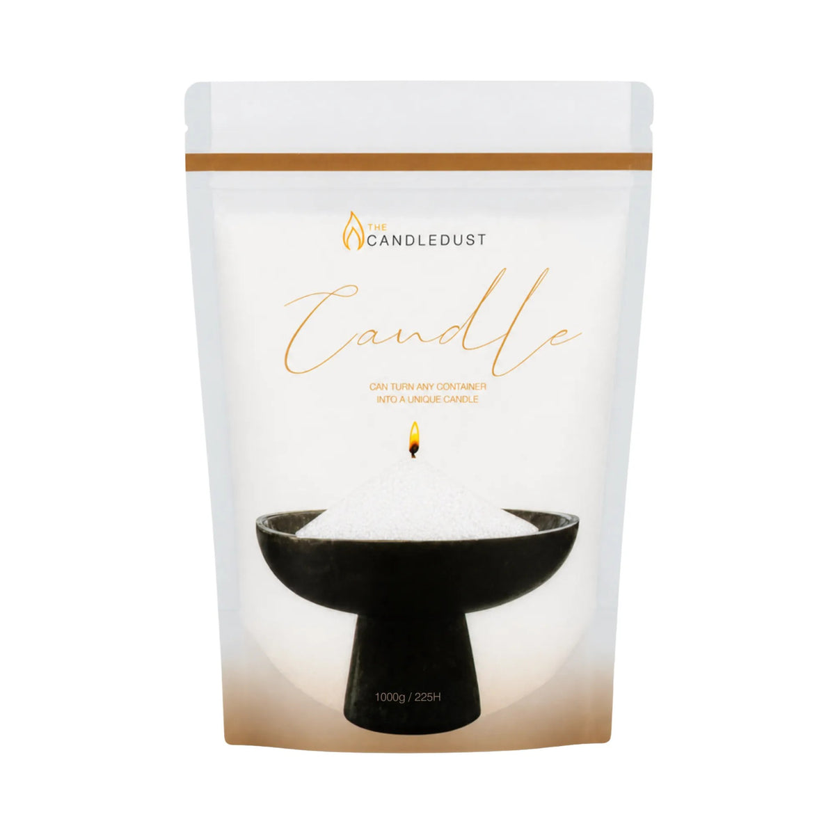 White Unscented Candle Sand Refill, 1kg