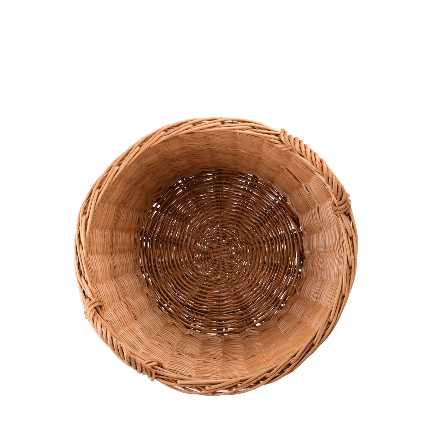 Wicker Basket For Garden And Firewood, 45L
